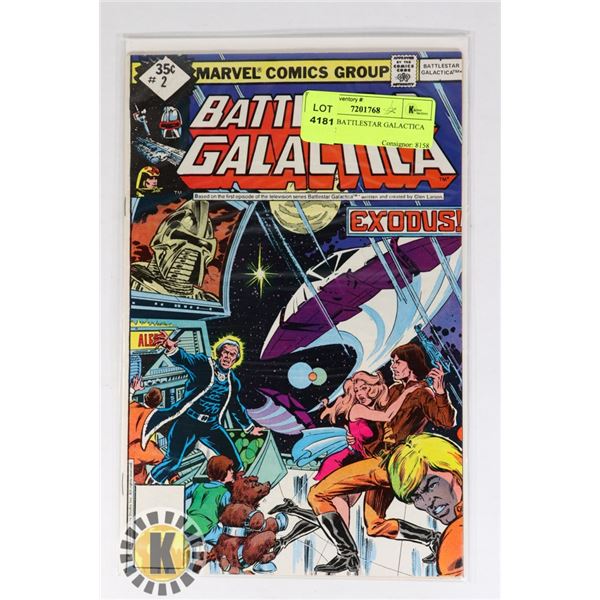 MARVEL BATTLESTAR GALACTICA #2 COMIC