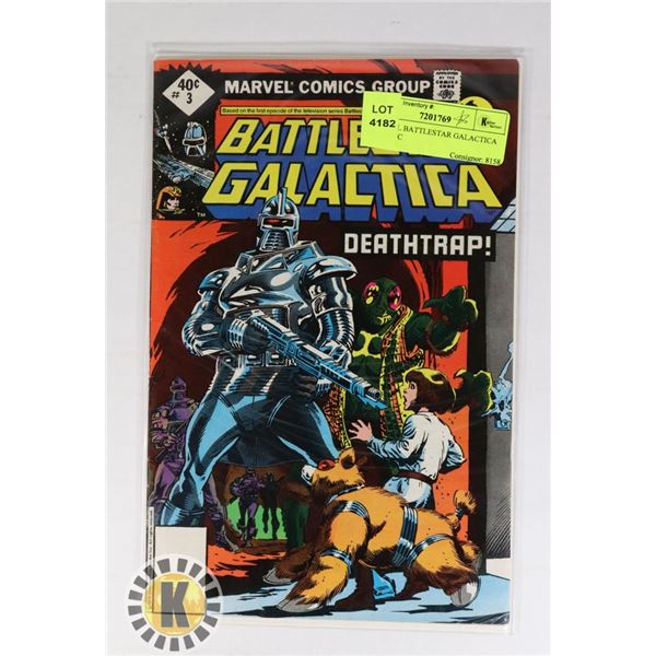 MARVEL BATTLESTAR GALACTICA #3 COMIC