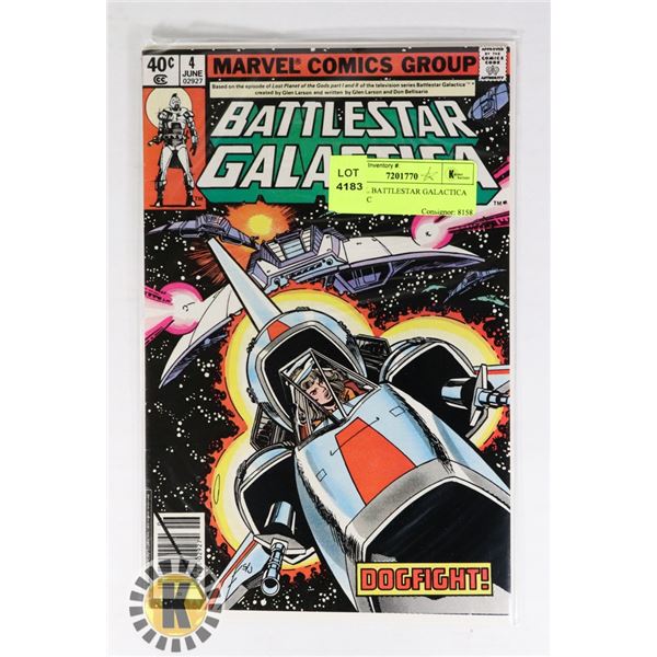 MARVEL BATTLESTAR GALACTICA #4 COMIC