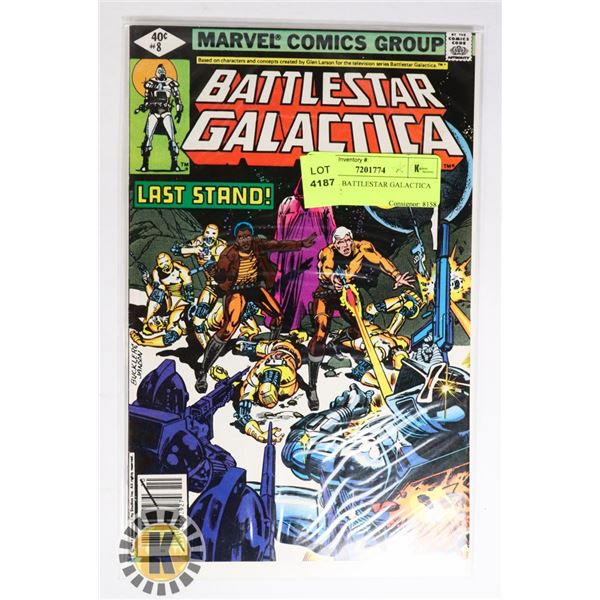 MARVEL BATTLESTAR GALACTICA #8 COMIC