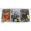 Image 1 : LOT OF 3 ASSORTED MARVEL COMICS