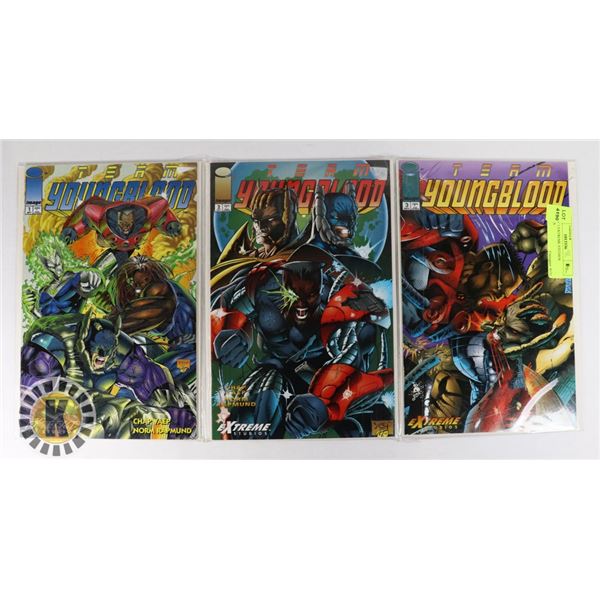 LOT OF 3 EXTREME STUDIOS COMICS