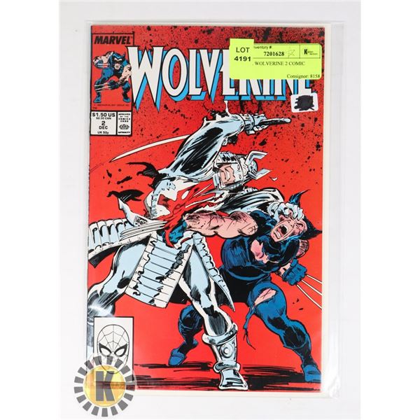 MARVEL WOLVERINE 2 COMIC