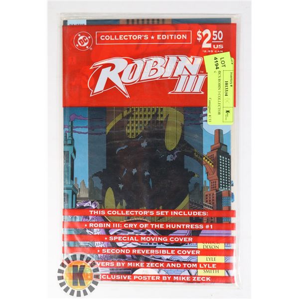 DC COMICS ROBIN 3 COLLECTOR EDITION