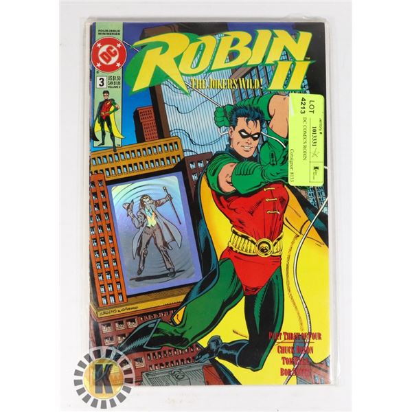 LOT OF 2 DC COMICS ROBIN