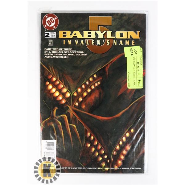 DC COMICS BABYLON ISSUE 1 AND 2