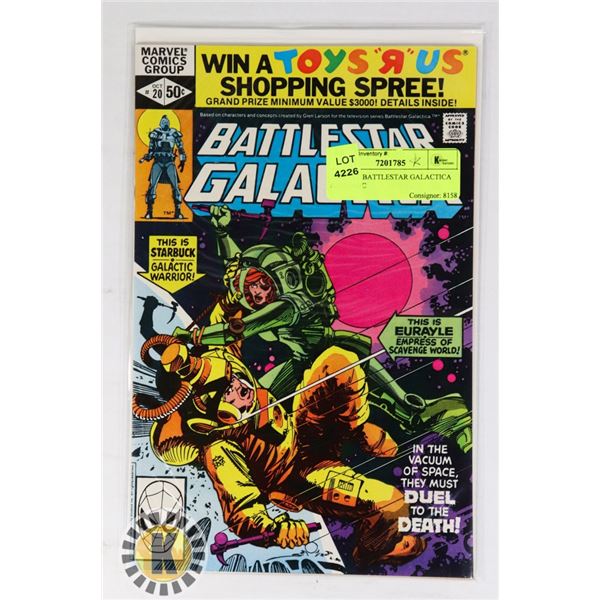 MARVEL BATTLESTAR GALACTICA #20 COMIC