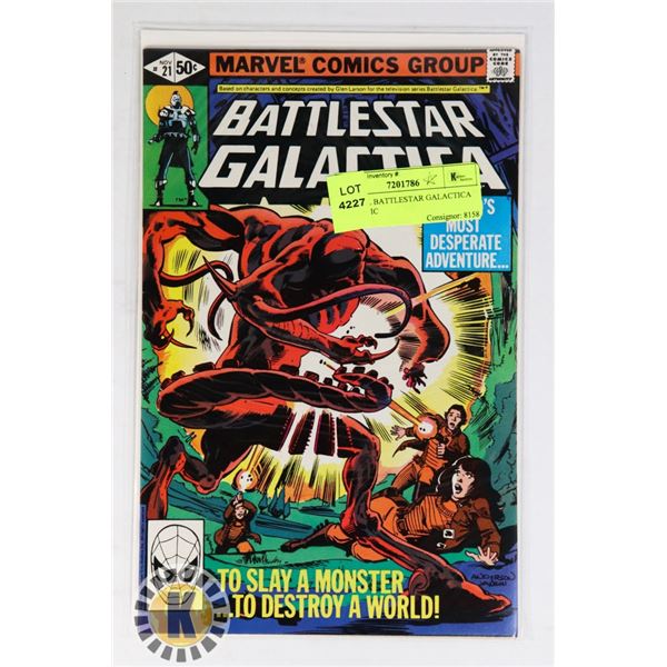 MARVEL BATTLESTAR GALACTICA #21 COMIC