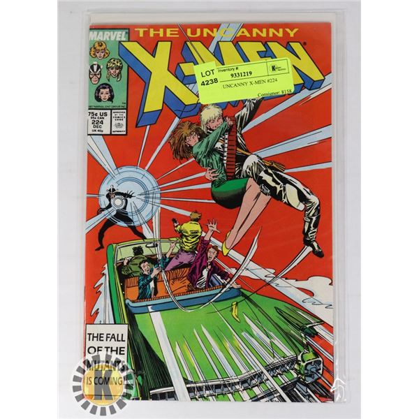 MARVEL UNCANNY XMEN 224 COMIC