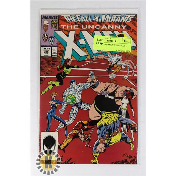 MARVEL UNCANNY X-MEN #225 COMIC