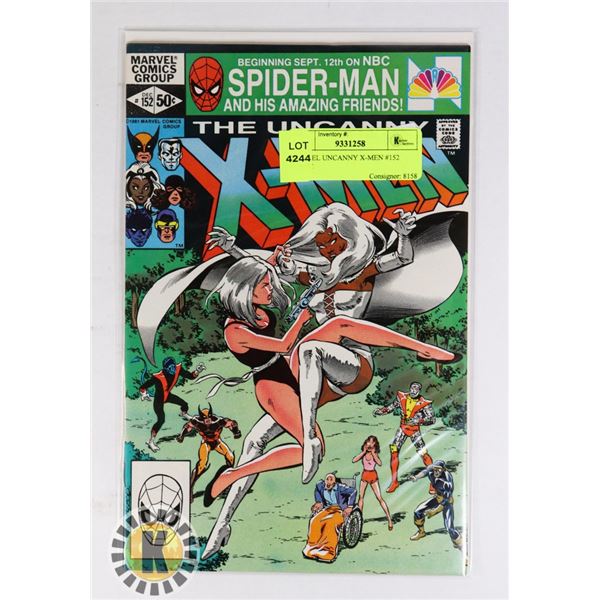 MARVEL UNCANNY X-MEN #152 COMIC