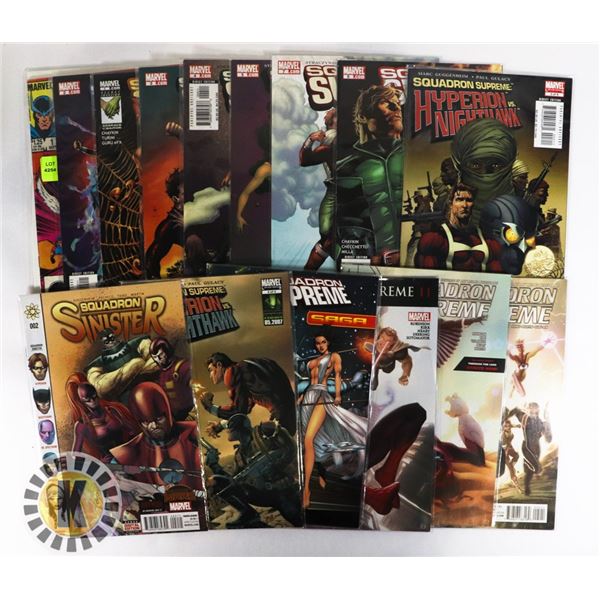 SQUARDRON SUPREME 15 ISSUES INCLUDES #1 ISSUE
