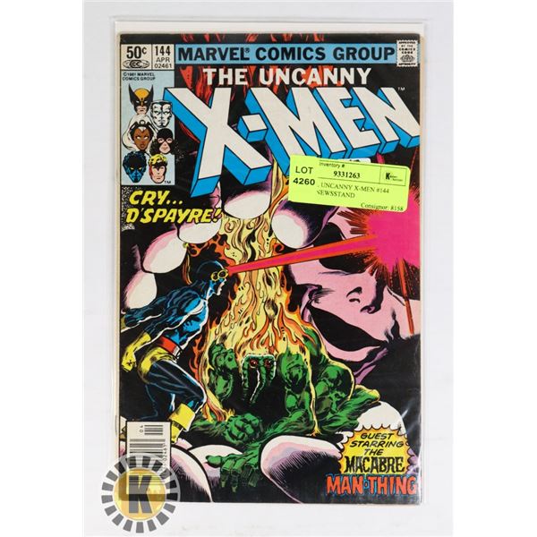 MARVEL UNCANNY X-MEN #144 COMIC, NEWSSTAND