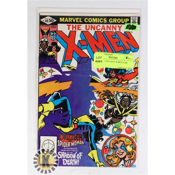 MARVEL UNCANNY X-MEN #148 COMIC