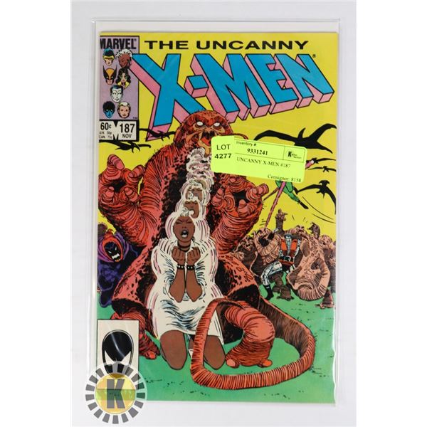 MARVEL UNCANNY X-MEN #187 COMIC