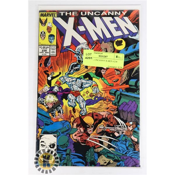 MARVEL UNCANNY X-MEN #238 COMIC