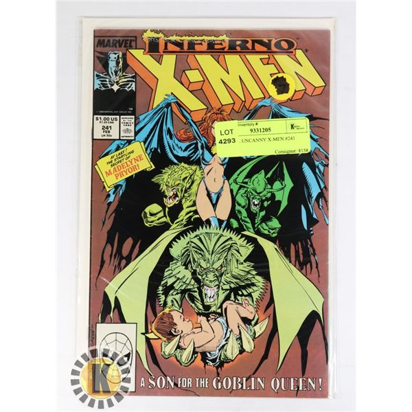 MARVEL UNCANNY X-MEN #241 COMIC