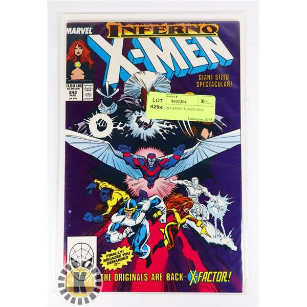 MARVEL UNCANNY X-MEN #242 COMIC
