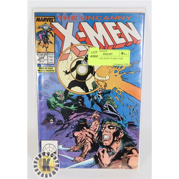 MARVEL UNCANNY X-MEN #249 COMIC