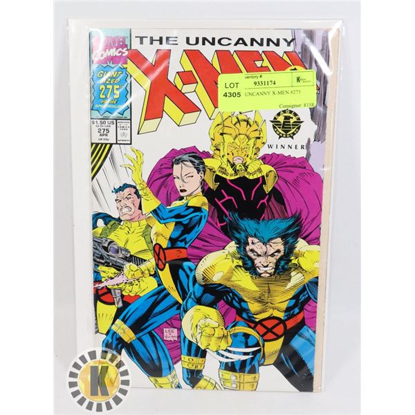 MARVEL UNCANNY X-MEN #275 COMIC