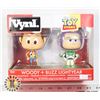 Image 1 : TOY STORY WOODY & BUZZ LIGHTYEAR VINYL FIGURES