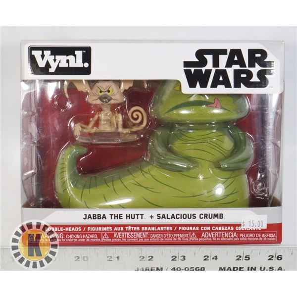 STAR WARS JABBA THE HUTT & SALACIOUS CRUMB VINYL