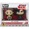 Image 1 : STAR WARS REY & KYLO REN  VINYL FIGURES