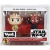 Image 1 : STAR WARS OBI-WAN KENOBI & DARTH MAUL VINYL