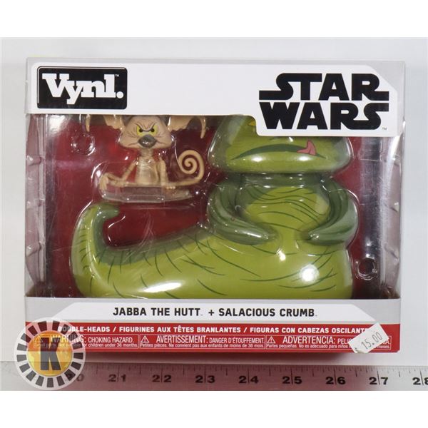 STAR WARS JABBA THE HUTT & SALACIOUS CRUMB VINYL