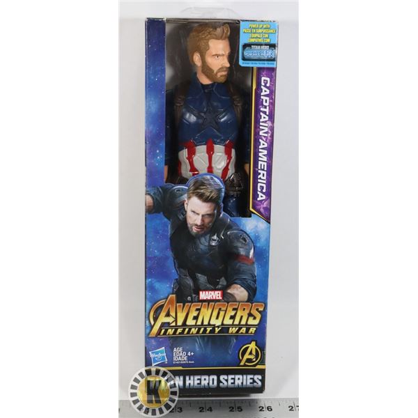 AVENGERS CAPTAIN AMERICA TITAN HERO FIGURE