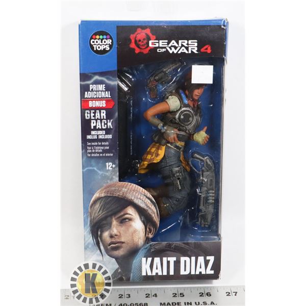 GEARS OF WAR 4 KAIT DIAZ ACTION FIGURE