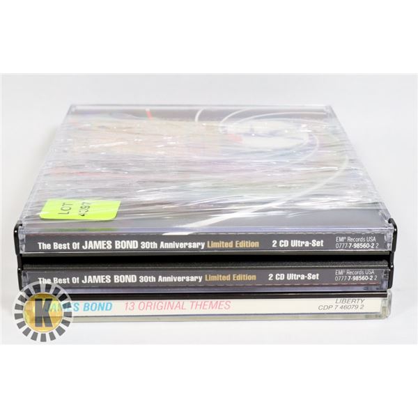 TWO JAMES BOND 007 CD SETS