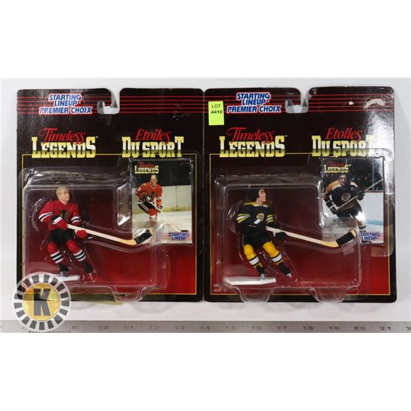 LOT OF 2 TIMELESS LEGENDS COLLECTIBLES
