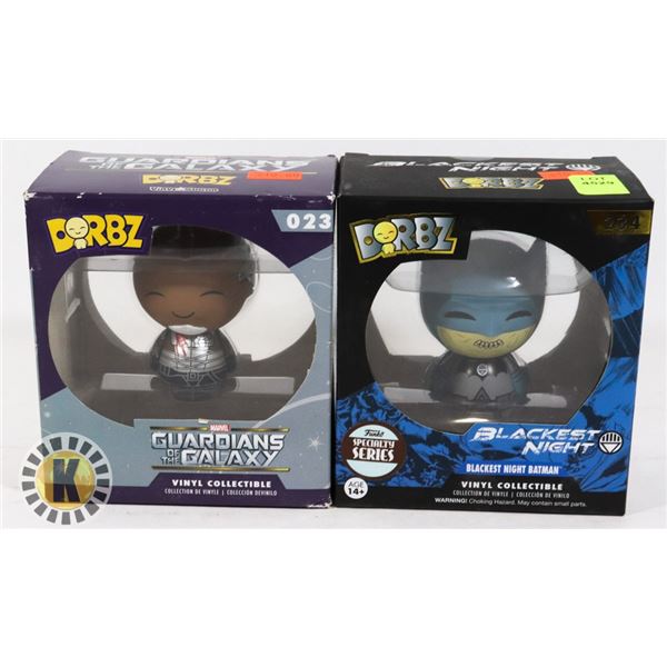 LOT OF 2 DORBZ VINYL COLLECTIBLE