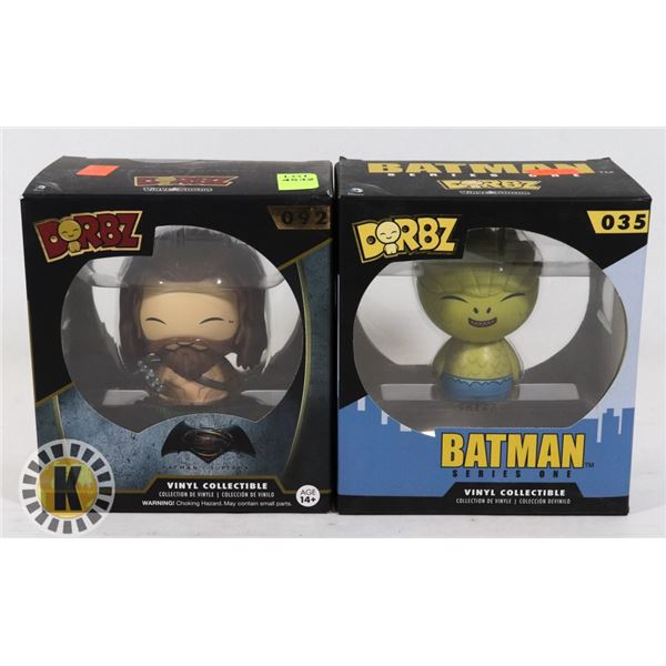 LOT OF 2 DORBZ VINYL COLLECTIBLE