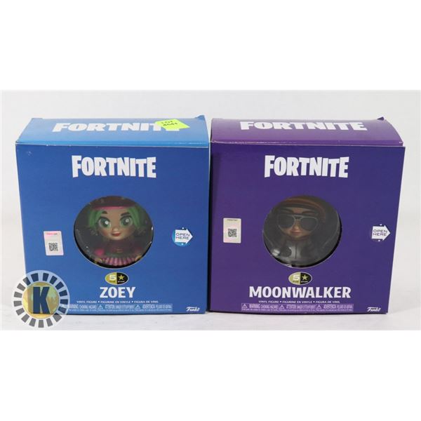LOT OF TWO FORTNITE FUNKO FIGURES