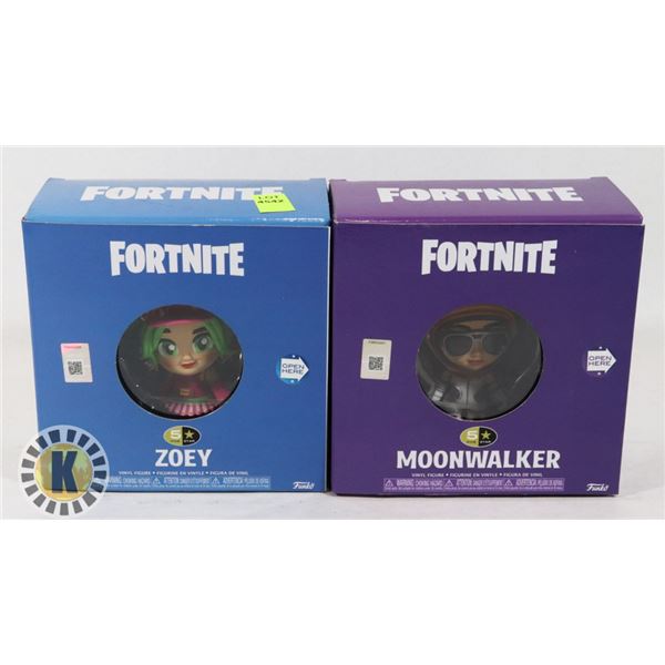 LOT OF TWO FORTNITE FUNKO FIGURES