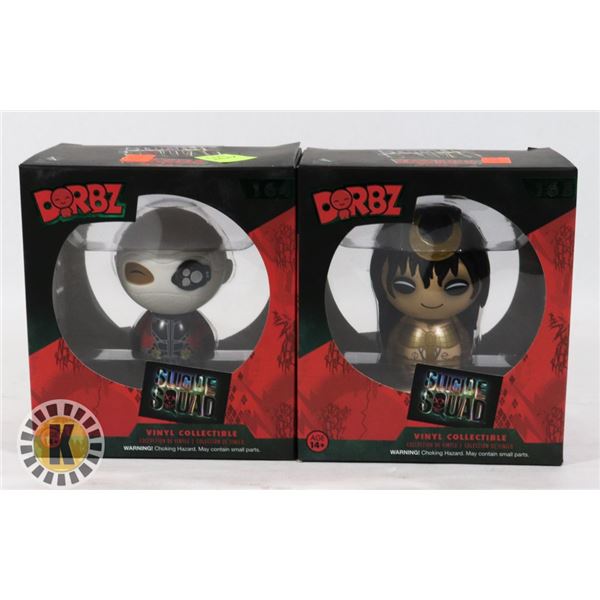 LOT OF TWO SUICIDE SQUAD DORBZ