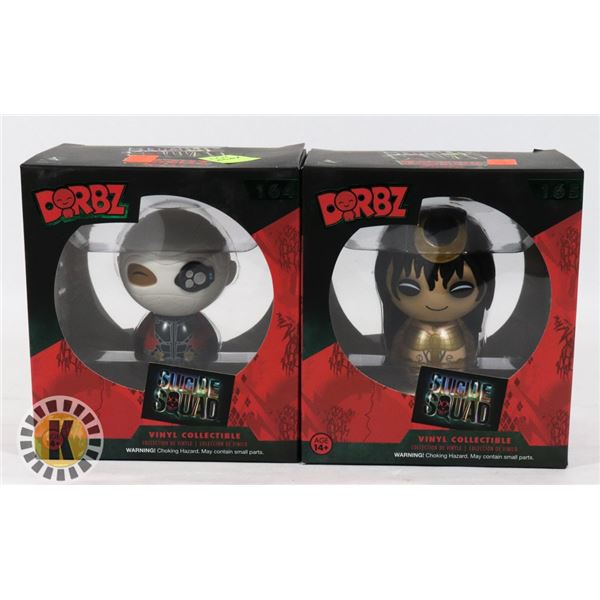 LOT OF TWO SUICIDE SQUAD DORBZ