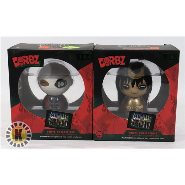 LOT OF TWO SUICIDE SQUAD DORBZ
