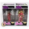 Image 1 : LOT OF 2 ROCK CANDY BARBIE VINYL COLLECTIBLE