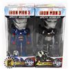 Image 1 : LOT OF 2 WACKY WOBBLER FUNKO IRON MAN 3