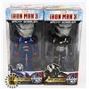 Image 1 : LOT OF 2 WACKY WOBBLER FUNKO IRON MAN 3