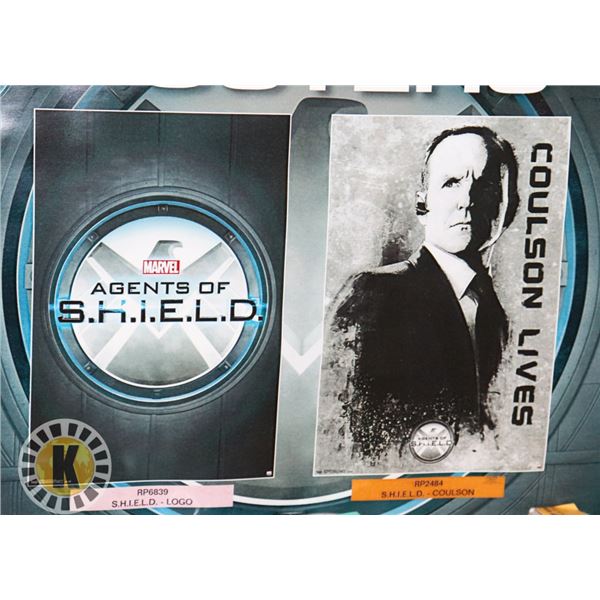 LOT OF 4 AGENTS OF SHIELD POSTERS