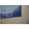 Image 2 : FRAMED PRINT, "SEASCAPE"; JOYCE CLARK (41 1/2" X 25 1/2")