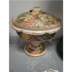 Satsuma Covered Urn