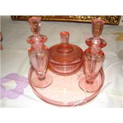 4 pc. Pink Depression Perfume set