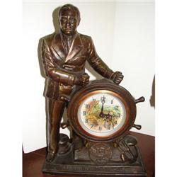 Man Of The Hour Mantle Clock