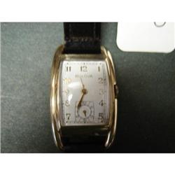 Bulova Curvex Gold Filled Wrist Watch