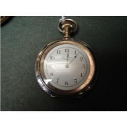 American Waltham Coin Silver Pocket Watch